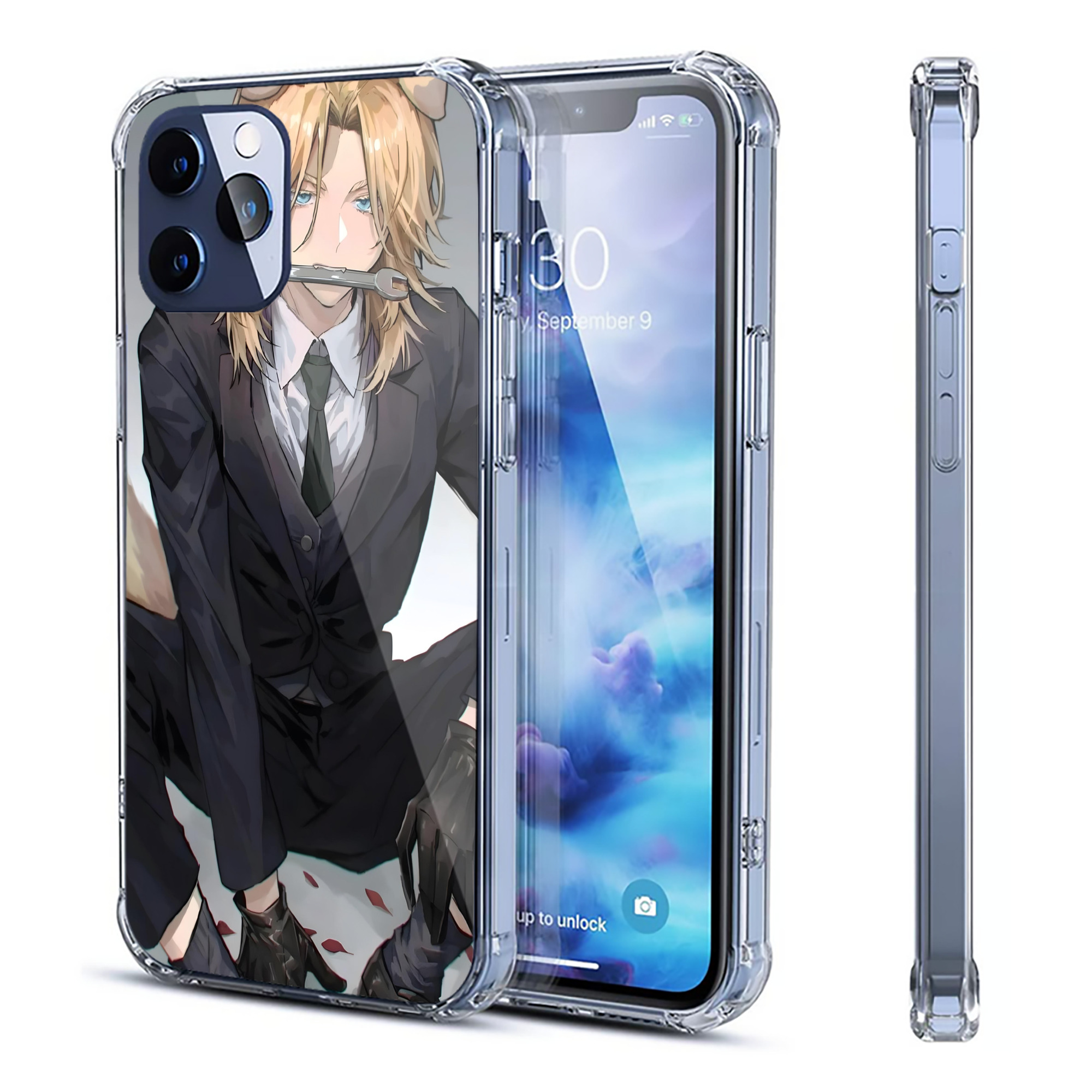 （画像用） 東京リベンジャーズ Tokyo Revengers 【iPhone 12シリーズ対応】透明スマホケース（クリアソフトケース）